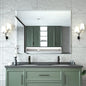 Mirrorons Beveled Mirror, Wall Mirror 40" x 32", Frameless Rectangle Bathroom by Mirrorons