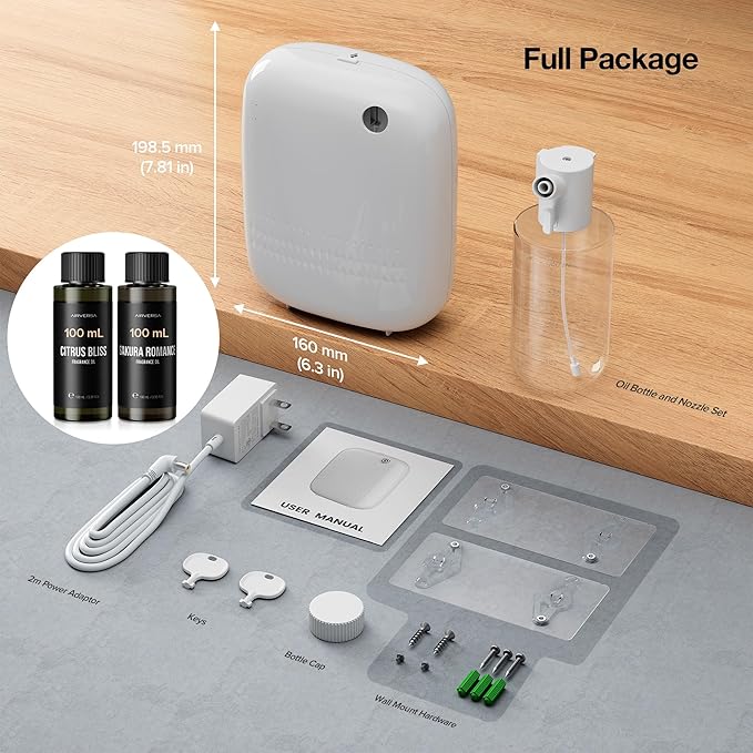 Airversa Smart Waterless Essential Oil Diffuser Starter Kit - Image 6