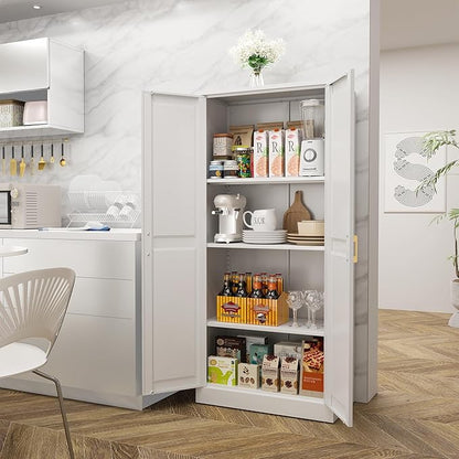 60" Tall Kitchen Pantry Storage Cabinet - Image 8
