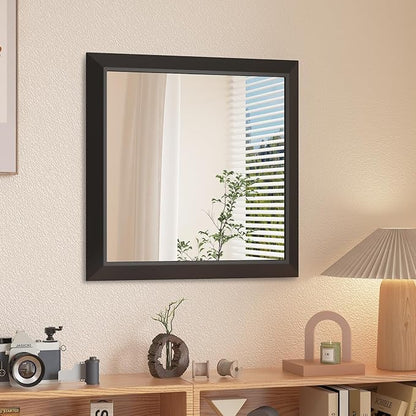 SMIROR Matte Black Bathroom Mirror by SMIROR