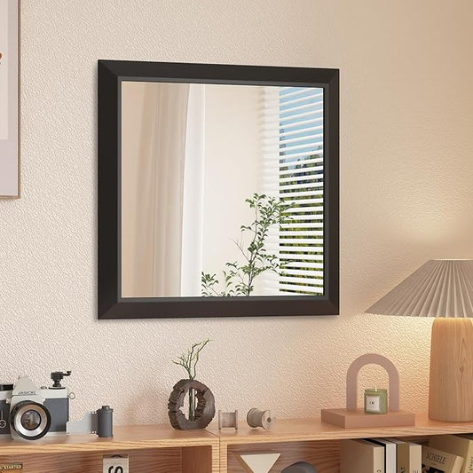 SMIROR Matte Black Bathroom Mirror by SMIROR
