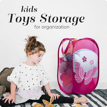 Handy Laundry Collapsible Mesh Pop Up Hamper - Image 6