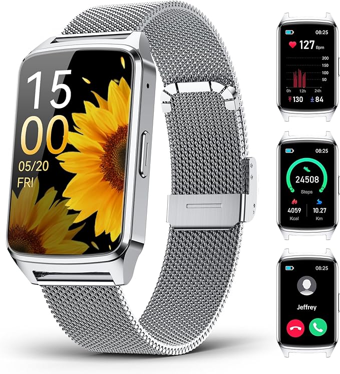 Fitness Tracker Watch for Women Men, Step Counter Compatible by Unknown