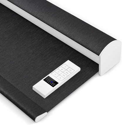 Zshine Motorized Blackout Window Blinds Customize Width Remote Control Wireless by ZSHINEHome