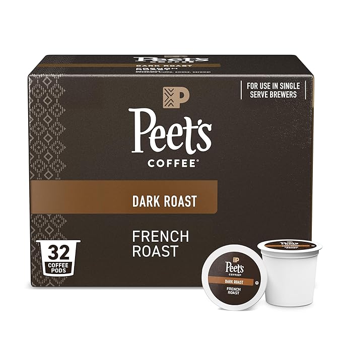 Peet's Coffee, Dark Roast Single Serve Coffee Pods by Peet%E2%80%99sCoffee