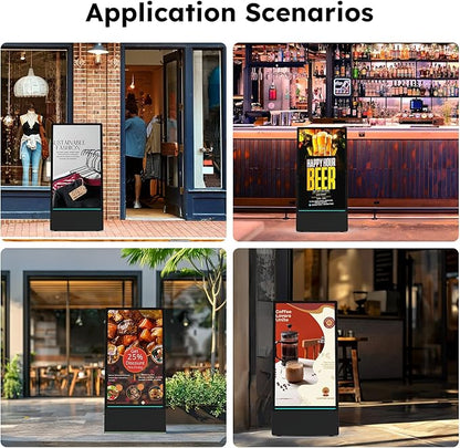 43 inch Rechargeable Portable Outdoor Digital Signage Displays, 2K FHD - Image 9