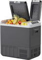 12 Volt Car Refrigerator, 58QT Electric Cooler, Dual Zone Portable Freezer by EKOJUCE