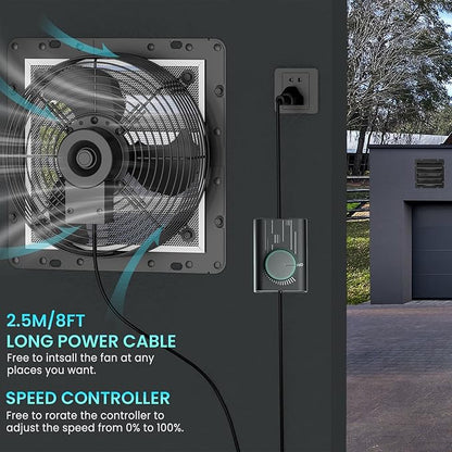 HG Power 14 Inch Shutter Exhaust Fan - Image 7