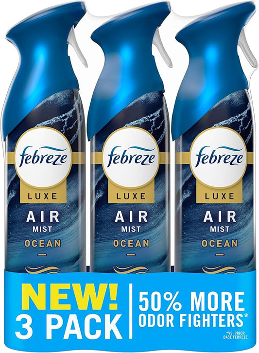 Febreze Air Mist, Luxe Air Freshener Spray, Odor Fighting Room Spray, Deodorizer by Febreze