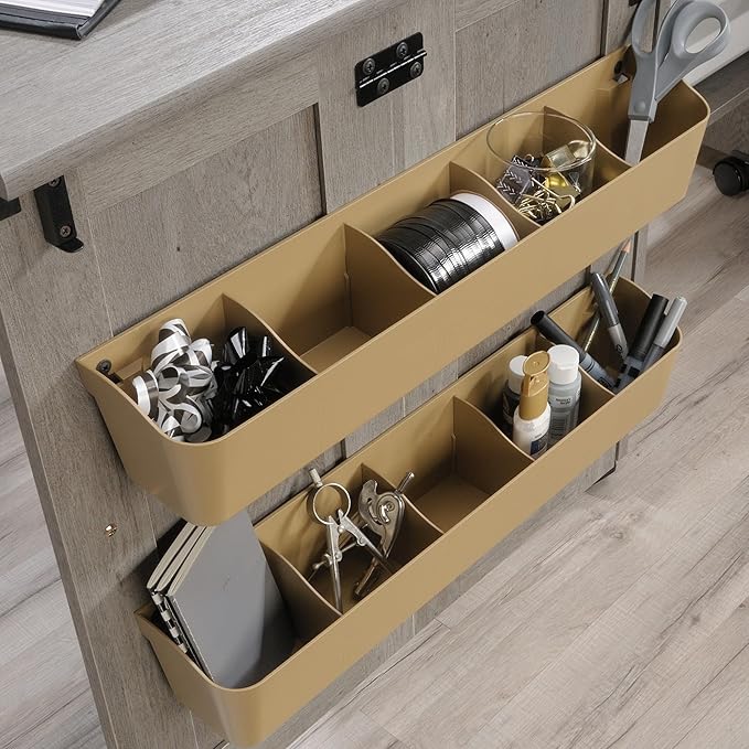 Sauder Craft Cart Storage Cabinet, Rolling Sewing Table - Image 10