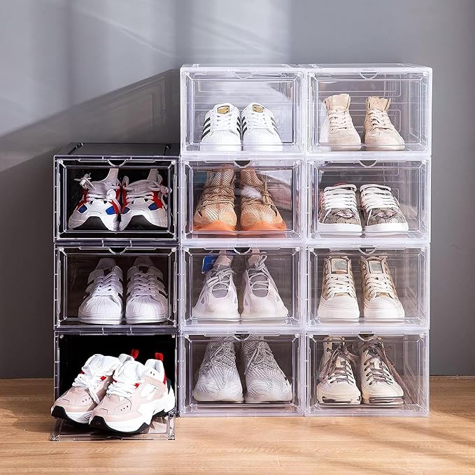 Attelite X-Large Clear Plastic Shoe Boxes - Image 4