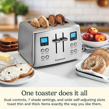 Cuisinart 4 Slice Countdown Motorized Toaster, Compact Design - Image 3