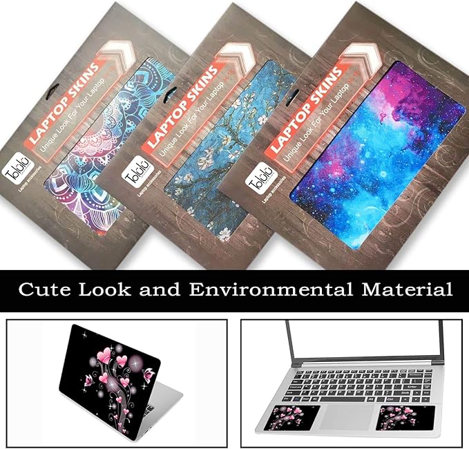 Laptop Skin Sticker Decal, Decorative Waterproof Removable - Image 6