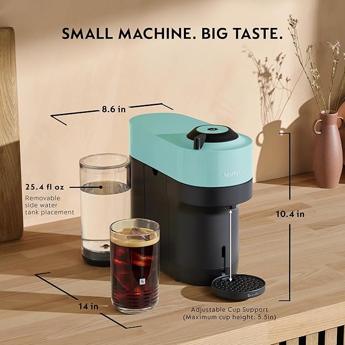 Nespresso Vertuo Pop+ Coffee and Espresso Maker by Breville - Image 8