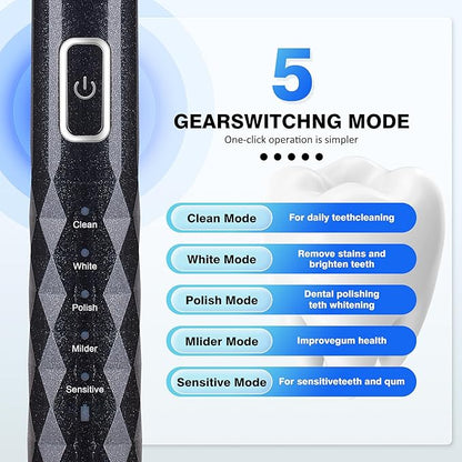 ZUAMEGU Sonic Electric Toothbrush - Image 4