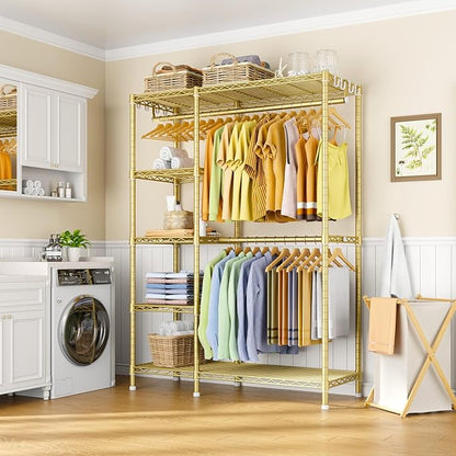 Ulif F2 Clothes Rack, 5 Tiers Heavy Duty Garment Rack - Image 5