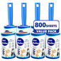 Lint Rollers for Pet Hair Extra Sticky, 800 Sheets Mega Value Set Lint Rollers by AlbatrossHealthNewEngland