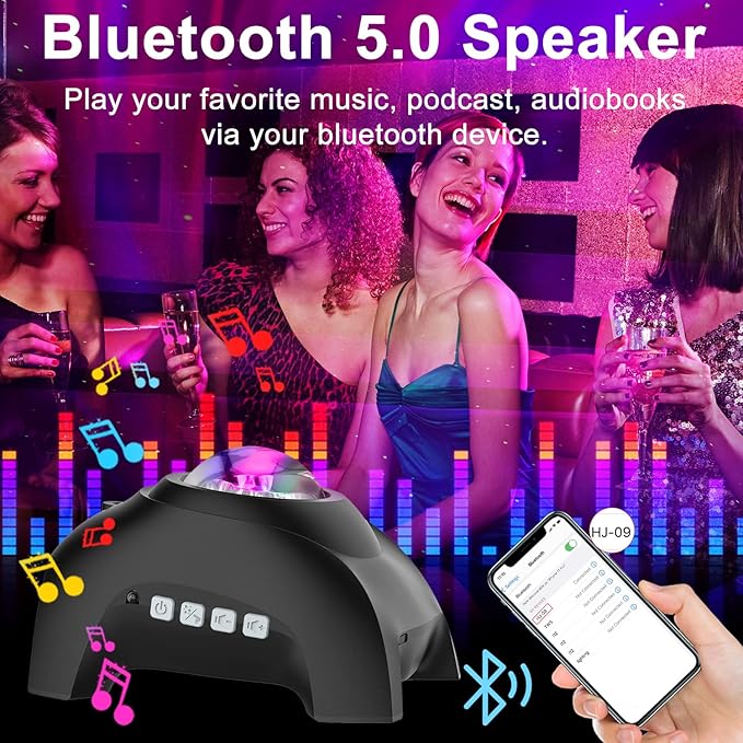 Galaxy Projector, CIMELR Star Projector Night Light - Image 5