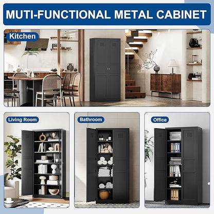 Metal Storage Cabinet-71” Tall Steel File Cabinets - Image 5