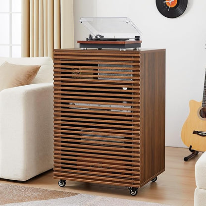 LEVNARY 5-Tier AV Media Cabinet by LEVNARY