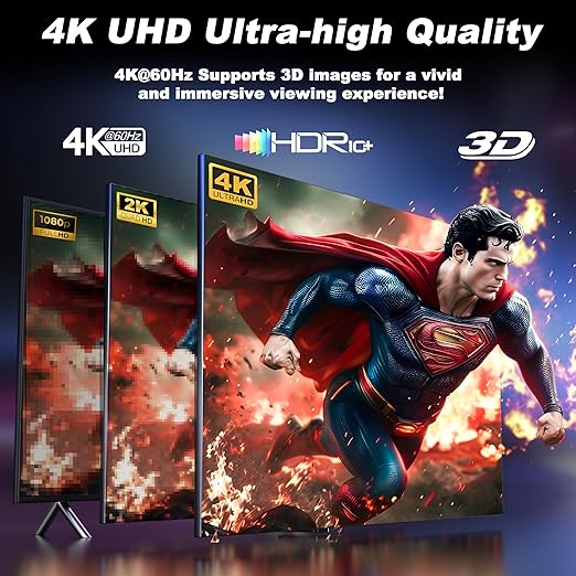 JCHICI HDMI Splitter 1x4 for PS5/Xbox/Apple TV - Image 7