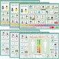 6 Pcs Communication Board for Nonverbal Adults Aphasia Colorful Picture Symbol by Eaasty