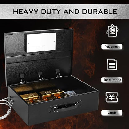 Dalmbox Portable Metal Safe Box - Image 7