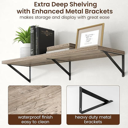 Axeman Deep Floating Shelves - Image 5