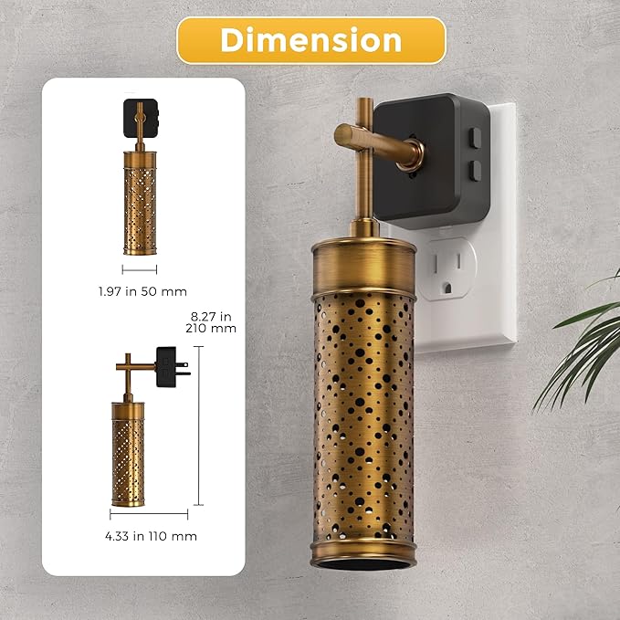 L LOHAS LED Night Light, Color Changing Night Lights Plug into Wall, RGB - Image 7
