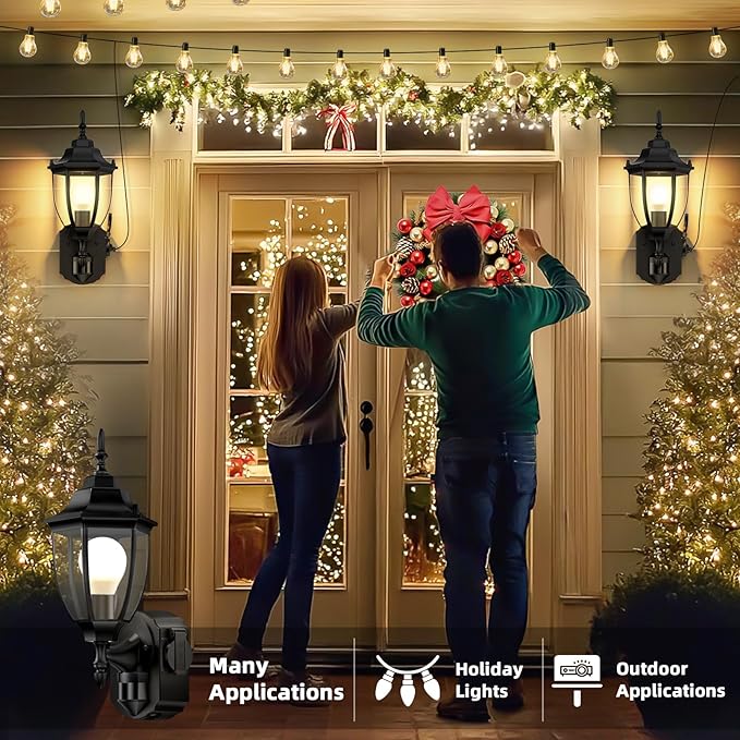 2 Pack Porch Lights Outdoor - Image 3