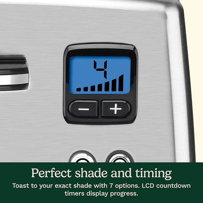 Cuisinart 4 Slice Countdown Motorized Toaster, Compact Design - Image 5