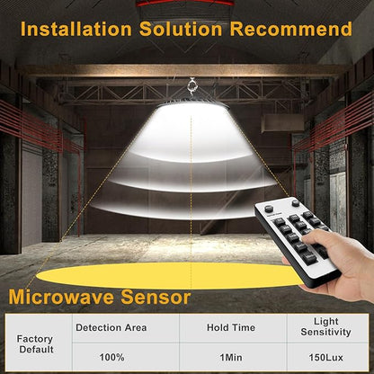 ACOHOOK Smart 200W HIgh Bay LED Lights - Image 5