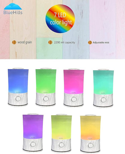 BlueHills Premium 2000 ML XL Large Essential Oil Diffuser Aromatherapy - Image 7
