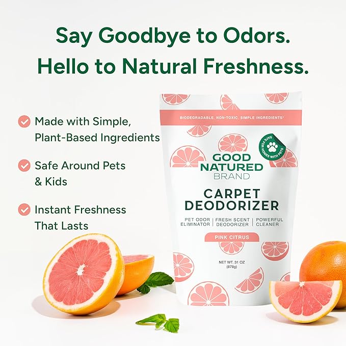Good Natured Brand | Carpet Deodorizer & Freshener Powder | 31 oz Pet Odor - Image 2