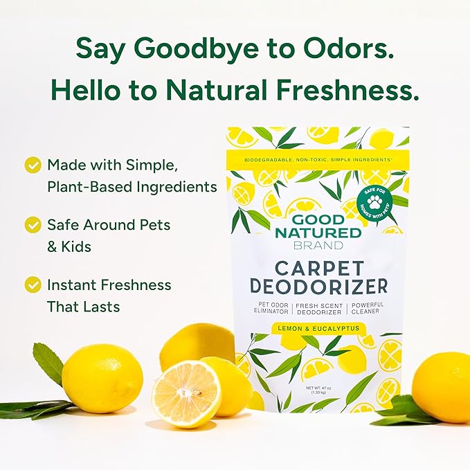 Good Natured Brand | Carpet Deodorizer & Freshener Powder | 47 oz Pet Odor - Image 2