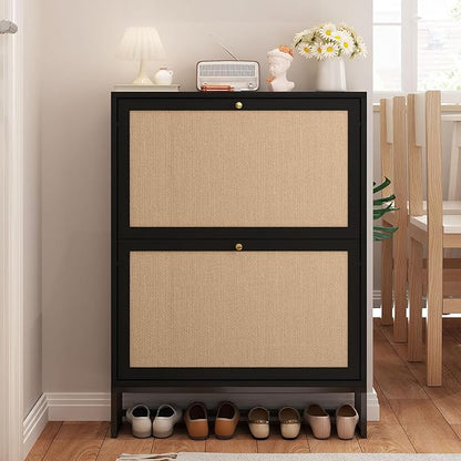AVZEAR Narrow Shoe Cabinet - Image 9