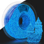 amolen 3d pla printer filament, 1.75mm glow in, main product view