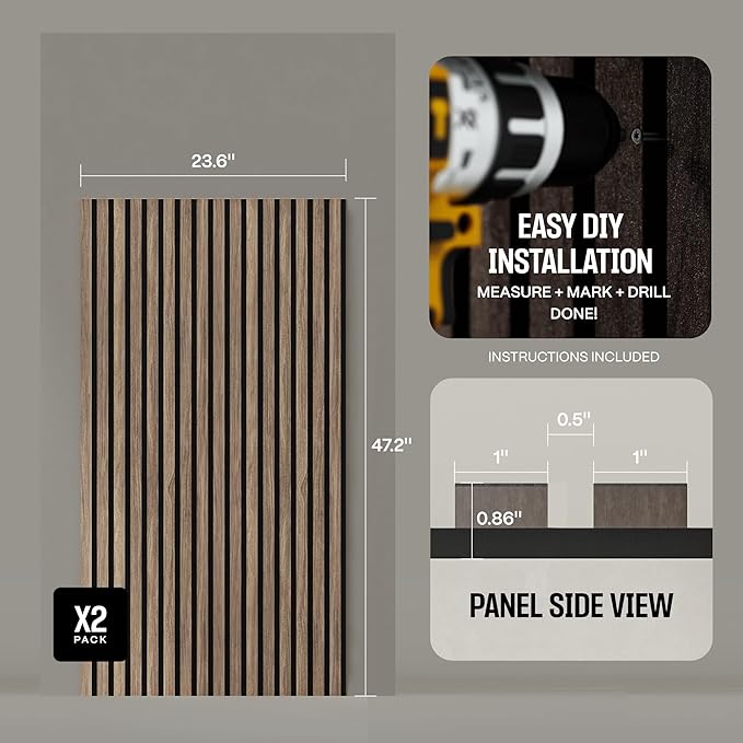 2-Pack Wood Panels for Wall - Image 5