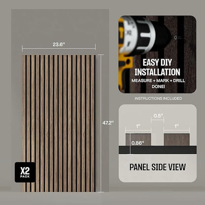 2-Pack Wood Panels for Wall - Image 5