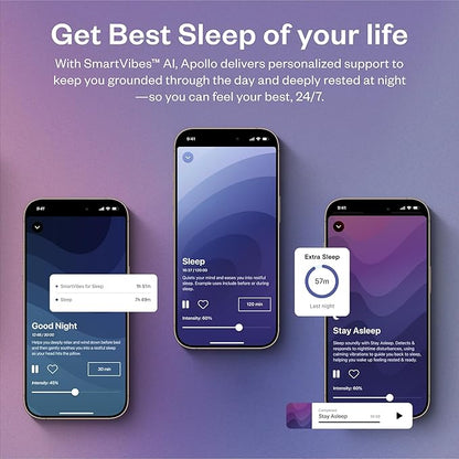 Apollo Neuro Wearable & 12-Month SmartVibes AI Membership – Sleep Aid & Stress - Image 4
