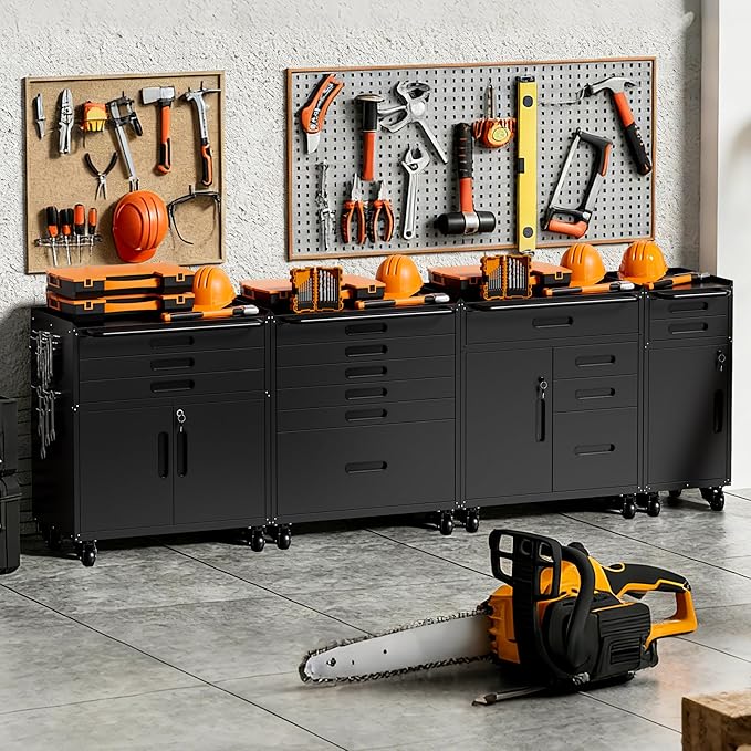 Metal Garage Storage Cabinet - Image 8