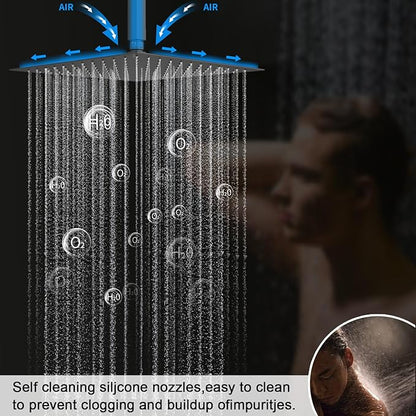 KATAIS Shower Faucet Set Matte Black Shower System - Image 3