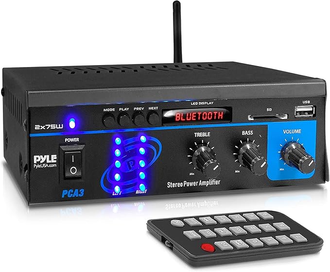 Pyle Bluetooth Home Audio Power Amplifier System by PyleUSA