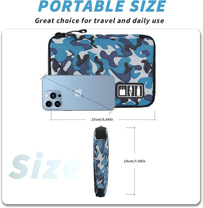 Electronics Organizer, Portable Cable Organizer Bags, Travel Electronic - Image 3