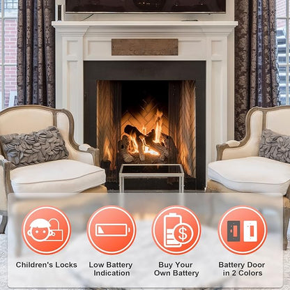 Upgraded Fireplace Remote Control Kit, Fit - Image 6