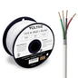 Voltive 14/4 Speaker Wire, in-Wall CL3 & Direct Burial, 100ft by Voltive