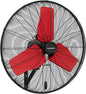 Pro 9500 CFM 24" Outdoor IP44 Waterproof Wall Mount Fan, 3-Speed Oscillating by Fanqiebros
