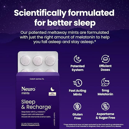 Neuro Sleep & Recharge Meltaway Mints - Image 2