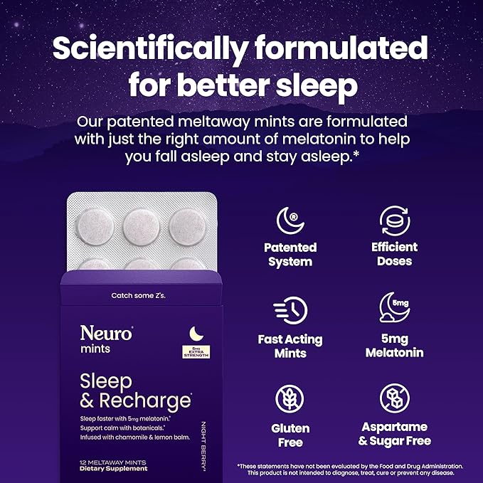 Neuro Sleep & Recharge Meltaway Mints - Image 2