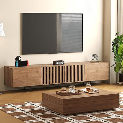 gaoyangjiaju Mid-Century Modern 94.48" TV Stand and Expandable Coffee Table Set - Image 6